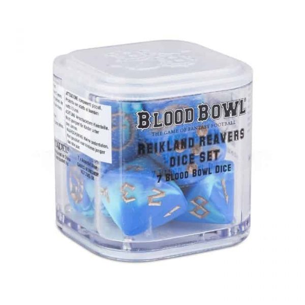 Blood Bowl Reikland Reavers Dice Set