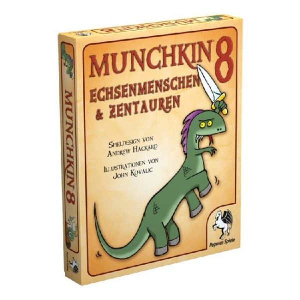 Munchkin 8 - Echsenmenschen & Zentauren