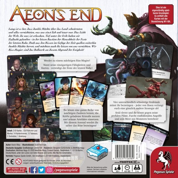 Aeon´s End Rueckseite