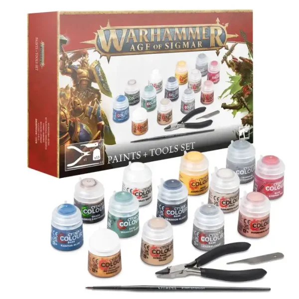 Paints + Tools Set