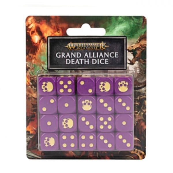 Grand Alliance Death Dice Set