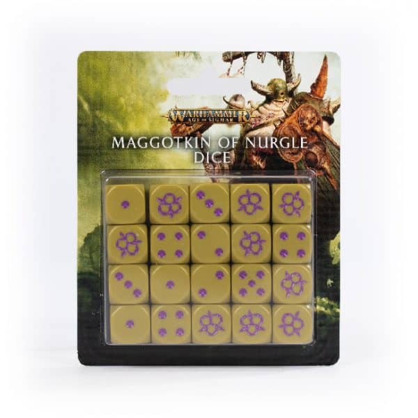 Maggotkin of Nurgle Dice