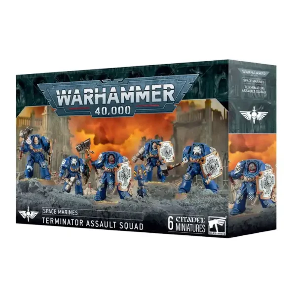 Terminatorsturmtrupp der Space Marines