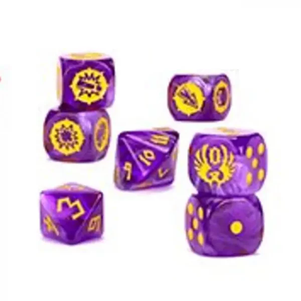 Elven Union Team Dice Set