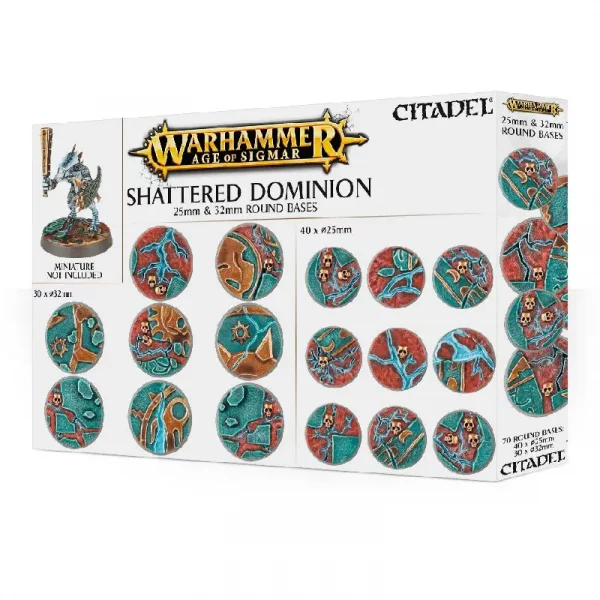 Shattered Dominion: Rundbases (25 & 32mm)