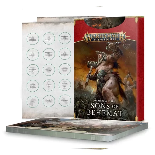 Schriftrollenkarten der Sons of Behemat