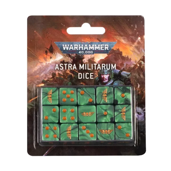 Würfelset des Astra Militarum