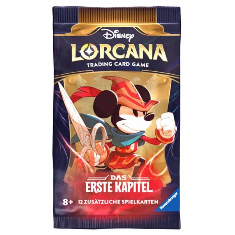 Disney Lorcana Das Erste Kapitel Starter Deck (Smaragd & Rubin) SammelkartenDeck von