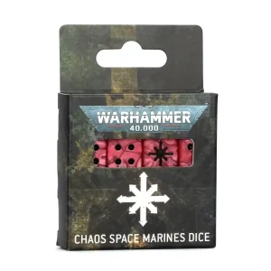 Würfelset der Chaos Space Marines (2024)