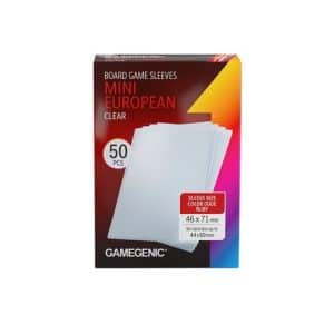 Mini European-Sized Sleeves 46 x 71 mm