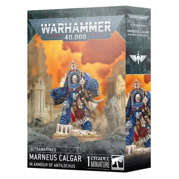 Marneus Calgar in Rüstung des Antilochus